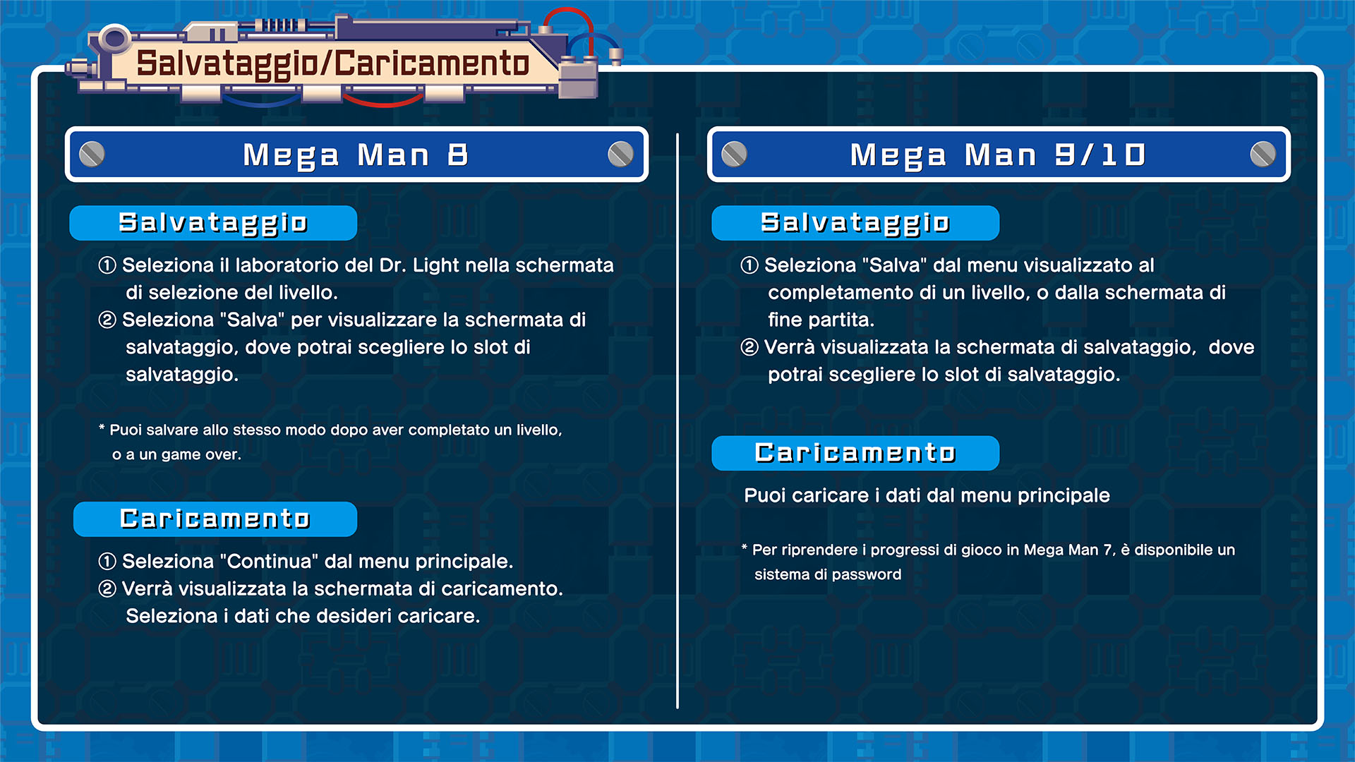 Megaman Legacy Collection 2 Official Online Manual