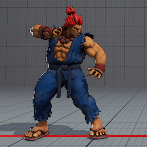 Street Fighter V Akuma Action Figure [Nostalgia Costume]