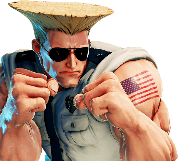 Street Fighter 5: Guile move list