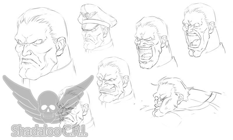 ｓｆｖ表情集 Concept Rejected Art Activity Reports Capcom Shadaloo C R I