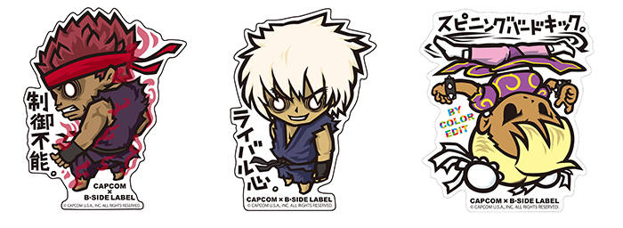 第十回 カナの部屋 Capcom B Side Labelステッカーシリーズ 24種