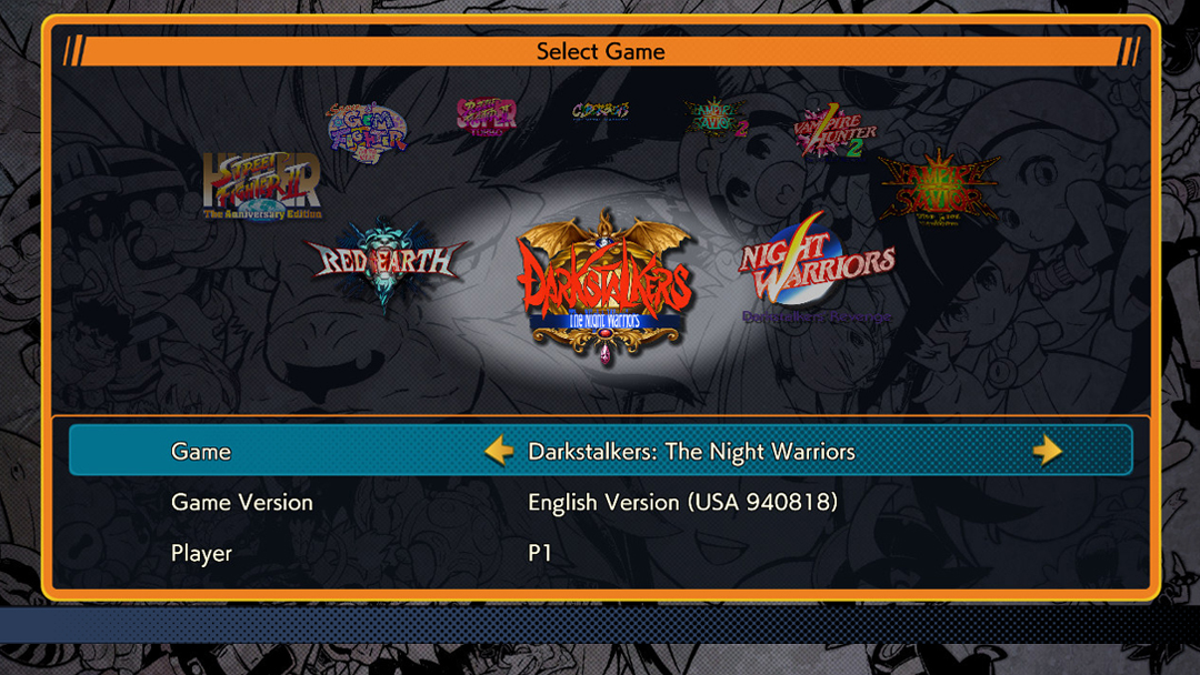 Offline Play  Capcom Fighting Collection Official Web Manual