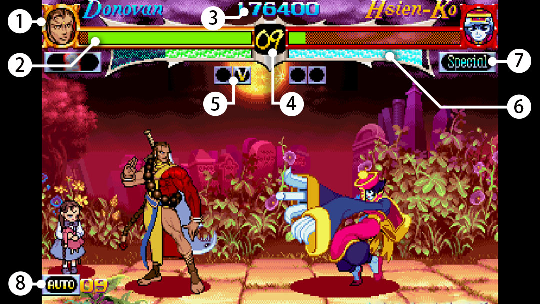 ヴァンパイア The Night Warriors ゲーム大会告知ポスター カプコン