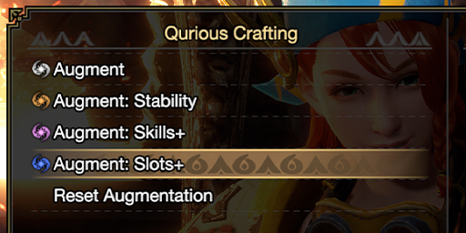 Quick list of the needed afflicted parts to max augment weapons