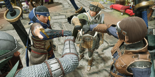 通信機能について Monster Hunter Rise 公式webマニュアル