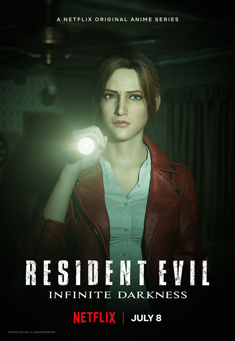 RESIDENT EVIL: Infinite Darkness Special character art featuring fan  favorites Leon and Claire, plus cast members Jason and Shen May! | News | Resident  Evil Portal | CAPCOM