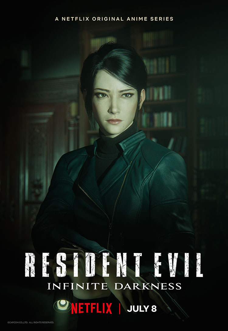 RESIDENT EVIL Infinite Darkness Special character art featuring fan  favorites Leon and Claire plus cast members Jason and Shen May  News  Resident  Evil Portal  CAPCOM