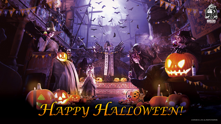 Happy Halloween ハロウィンをテーマにした無料壁紙でこの季節を祝いましょう ニュース バイオハザード ポータル Capcom