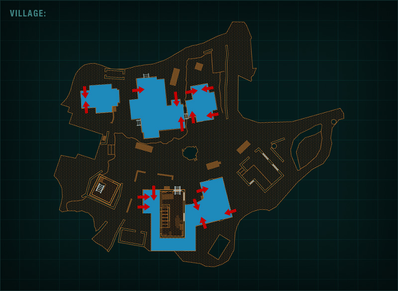 resident evil 4 map